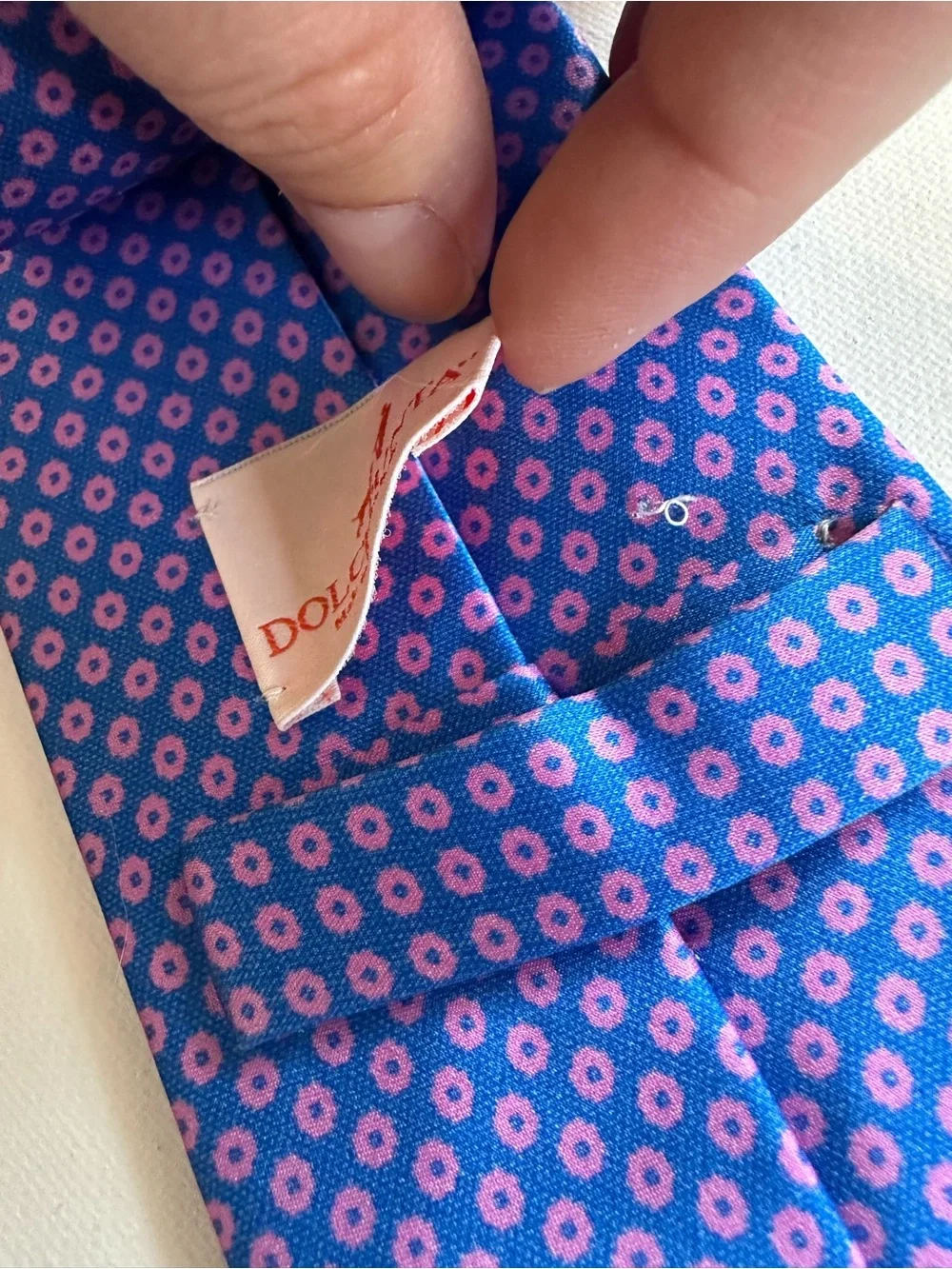 Dolcepunta Italian silk tie